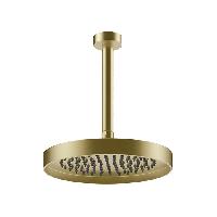 GESSI INCASTRI Верхний душ потолочный  250мм, с кронштейном 249 мм,  цвет: Brass Brushed PVD