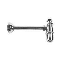 Kerasan Waldorf/Retro Сифон для раковины Classic 1`1/4, цвет: хром