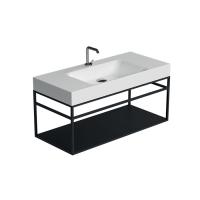 KERASAN Cento раковина 100х45 с 1отв под смеситель, белая