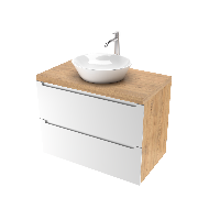 Тумба под раковину/столешницу/столешницу/столешницу Дион, Белый мат 100