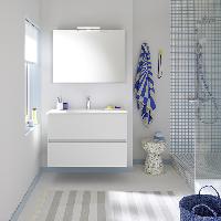 BURGBAD Rocio Раковина 100см, керамическая, 1 отверстие под смеситель, цвет белый