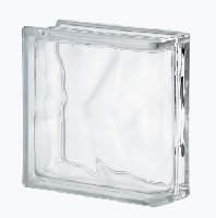  торцевой  Волна бесцветный 19x19x8см, шт
