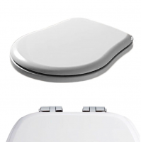 KERASAN Retro запчасть - Комплект шарниров (микролифт) для сиденья 108801/108840, цвет хром (только для сидений нового типа 2019г и позже)