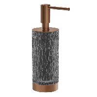 GESSI INCASTRI ACCESSORIES  Дозатор  настольный   цвет: Copper Br. PVD /Light Smoke
