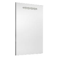 Roca THE GAP ORIGINAL Зеркало 600x32x850 мм, с LED-подсветкой сверху, антизапотевание, выкл-кнопка внизу под зеркальным полотном (ZRU9302688)