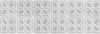 Керамическая плитка Meissen Lissabon рельеф квадраты серый 25х75