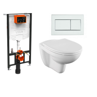 VitrA Normus L-box комплект с дюропластовой крышкой микролифт