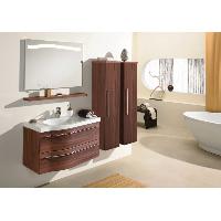 Puris, Swing 90 см правый: зеркало, тумба, раковина из мин. литья, цвет черный структурный