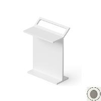 DEA DESIGN Столик 500х320хh700 см с полотенцедержателем, цвет grey