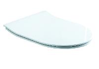 Olympia Clear, быстросъемное тонкое сиденье с микролифтом, цвет черный матовый