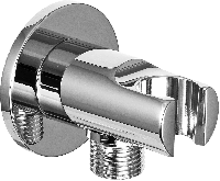 Держатель ручного душа с подключением шланга Remer 337M