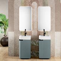 OASIS FREUD Зеркало 500х1000х30 мм., с светодиодной подсветкой с сенсорным выключателем и диммированием