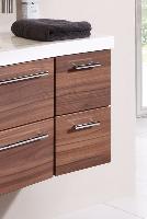 Puris Swing, дополнительная тумба под раковину 300 мм, цвет белый высокоглянцевый