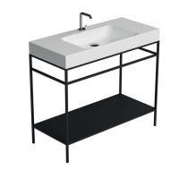 KERASAN Cento раковина 100х45 с 1отв под смеситель, белая