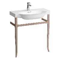 Laufen New Classic Раковина накладная овальная 800х480х75 мм, с 1 отв под смес,с переливом, цвет белый (последнюю 1 шт продаем с 4.0604.1.085.628.1!)