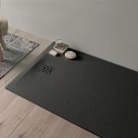 GLOBO (без сифона DP008) душевой поддон DOCCIAPIETRA, размер 120x90 см, цвет 504 Nero (Акция из наличия)