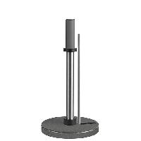 ADJ Держатель для кухонных рулонов, 16х35 см., цвет: серый/черный