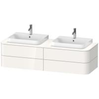 Duravit Happy D.2 Plus Раковина 600х460мм с переливом, 1 отв под смес,  выпуск с керам. покрытием цвет белый (Спец.цена из наличия)