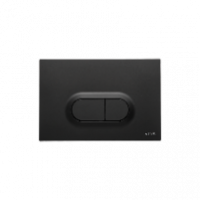 Панель смыва Loop, цвет черный матовый