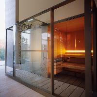 Effegibi Logica Spa Сауна&Хаммам 373x171h217см, пристенная, цвет: Soft Sand