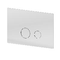 Newform Клавиша смыва для унитаза, двойная, для систем инсталляций GEBERIT SIGMA 8 & SIGMA 12, цвет: хром