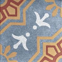 Palmas Blue Decor 2 20x20