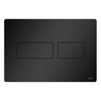 TECEsolid. Панель смыва, черная матовая