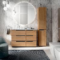 OASIS JOYCE Зеркало Ø1200 мм. подвесное, с LED подсветкой с сенсорным выключателем и диммером, 36w - 1400k