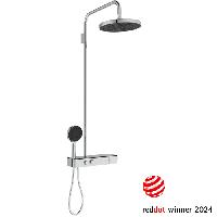 Ideal Standard Ceratherm Solos Душевая стойка, термостат, верхний душ 30см, руч.душ 13см, шланг 175см, цвет: хром