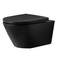 Duravit D-Neo Унитаз подвесной Duravit Rimless®безободкрвый, цвет: антрацит матовый (Спеццена)