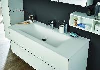 Puris Ice Line, раковина стеклянная 1200 мм, цвет белое матовое стекло