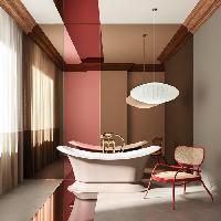 Gruppo Treesse Grand Soleil Ванна 185x85xh75 см. (без гидромассажа, отделка бронза)