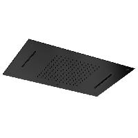 Fima Carlo Frattini Soffioni Верхний душ 70х40см., потолочный, Harmonia, цвет: чёрный матовый