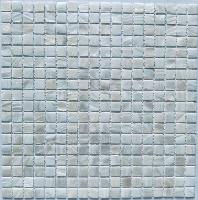 pixmosaic PIX769 из натурального перламутра Super White, чип 15*15 мм, сетка 300х300х2 мм