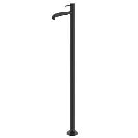 NEMO NM-2351MB Напольный смеситель для раковины с донным клапаном MATTE BLACK