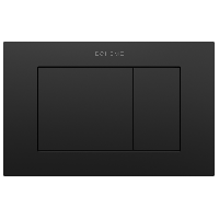 Кнопка для инсталляции, нерж.сталь BLACK NEW