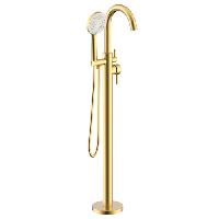 NEMO NM-2354BG Напольный смеситель для ванны BRUSH GOLD