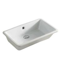 Artceram WASHBASINS GEA  Раковина встраиваемая снизу 53х34.5 см, без отв под смеситель,без крепежа ACA001, цвет белый.