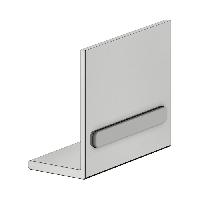 Keuco SOMARIS Рукоятка, для зеркальных шкафов SOMARIS, для склеивания, единица упаковки: 1 шт. цвет: хром