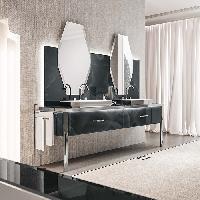 VITAGE milldue edition Раковина DETROIT62 накладная 61.8х43хh14см без перелива c 3отв. ceramilux/сталь, цвет: белый/сталь