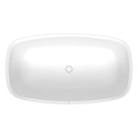 Duravit Aurena Ванна свободностоящая 1600 x 900 мм, из материала DuroCast Plus,в компл сливной гарнитур  ,Цвет: Белый матовый