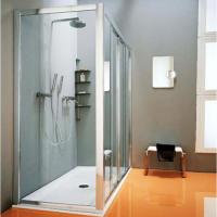 SAMO VC Боковая стенка (88-94)х190см, профиль хром, прозр. стекло с покрытием star clean