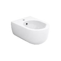 Olympia Milady, подвесное биде 52x37xh27 см, c крепежом, цвет черный матовый