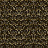 Art-Deco Black Manhattan Natural 29.75x29.75