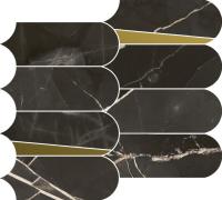 Stellaris Absolut Black Mosaico Elegant 32.5x36.1