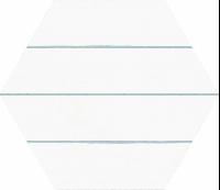 Керамогранит Codicer Hex. Porto Savona Aqua 25x22