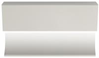 Perfil Pro-Skirting Led White 6x1.3x250 (без лед ленты)