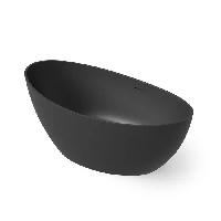 DEA DESIGN Elegant Ванна отдельностоящая 160x80xh55 см, материал: Solid Surface искуственный камень, цвет: Black №16