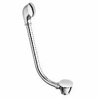 Devon Слив-перелив для ванны ADMIRAL (и еще 8 типов ванн)  с донным клапаном и регулировкой клапана для ванны, цвет: хром