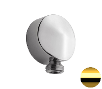 Шланговое подключение для душа Remer 309LDO, золото глянцевое